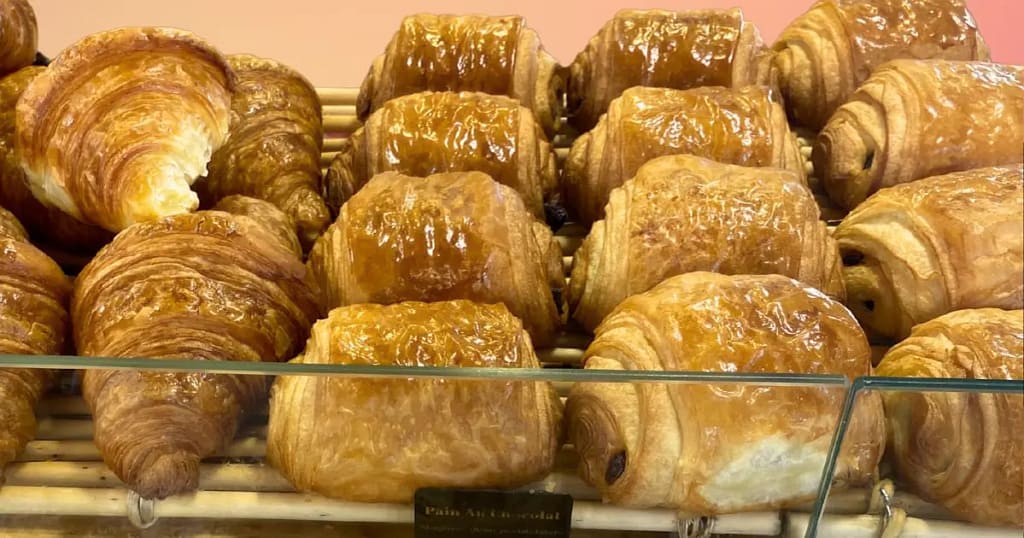 pain au chocolat na padaria