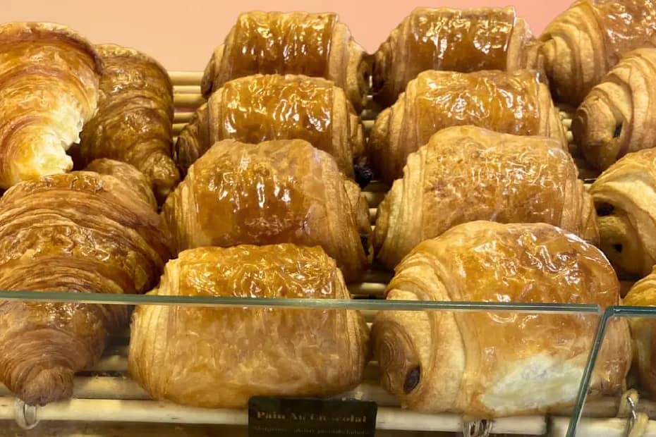 pain au chocolat na padaria